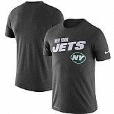 New York Jets Nike Sideline Line of Scrimmage Legend Performance T-Shirt Gray,baseball caps,new era cap wholesale,wholesale hats